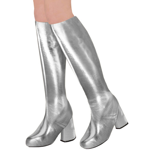 Rubies Retro 60s silver overboots