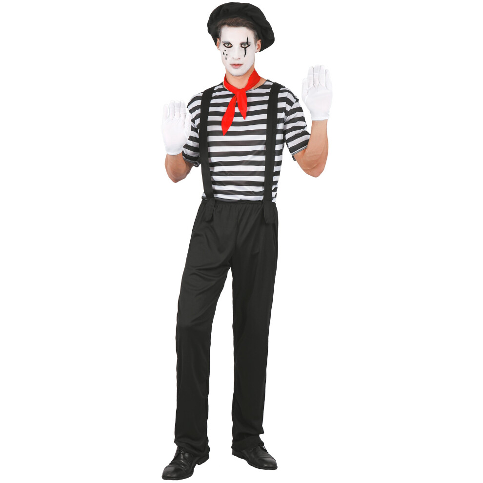 New Rubies Men's (Xl) Mime Costume