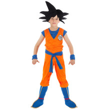 DÉGUISEMENT SANGOKU GARÇON 7/8 ANS Orange, Cuivre, Mandarine