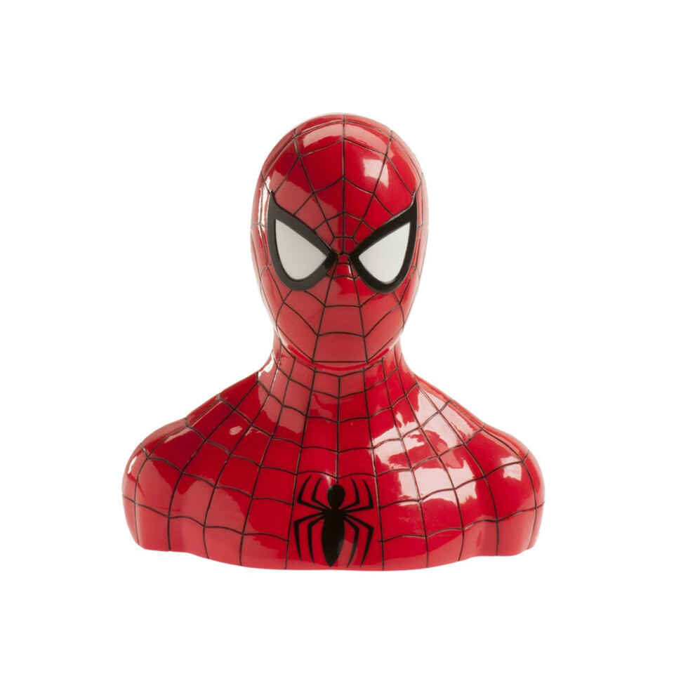 Rubies Piggy Bank With Spiderman Candies 10 Gr