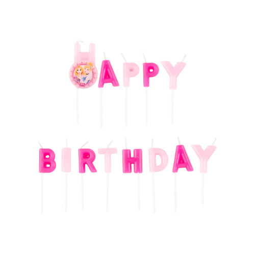 Rubies Disney Princess Happy Birthday Candles