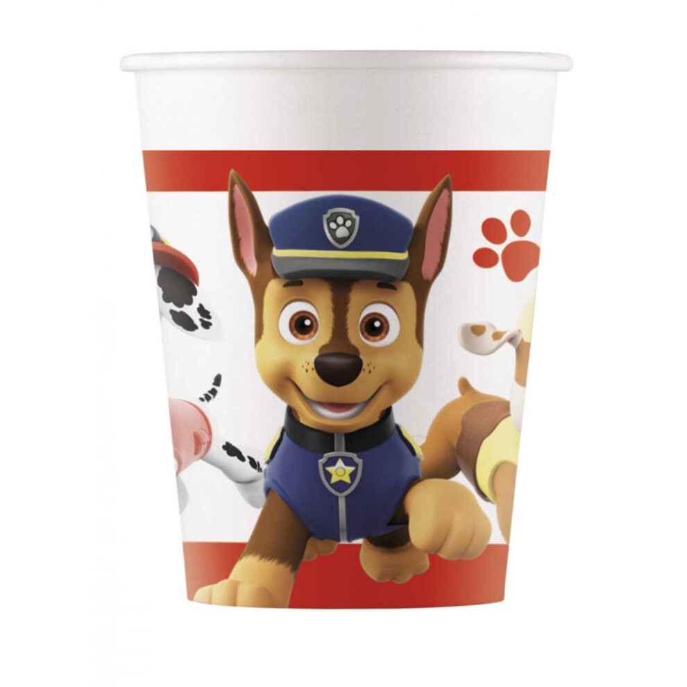 Rubies 8 Paw Patrol Ready For Action 200Ml Paper Cups