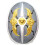 Rubies Plastic angel wings shield 60 x 40 cm 1