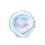 Rubies 6 Holographic Shell Shaped Paper Plates 18.5cm 1
