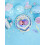 Rubies 6 Holographic Shell Shaped Paper Plates 18.5cm 2