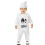Rubies (1 to 2 years) Baby ghost jumpsuit costume 1