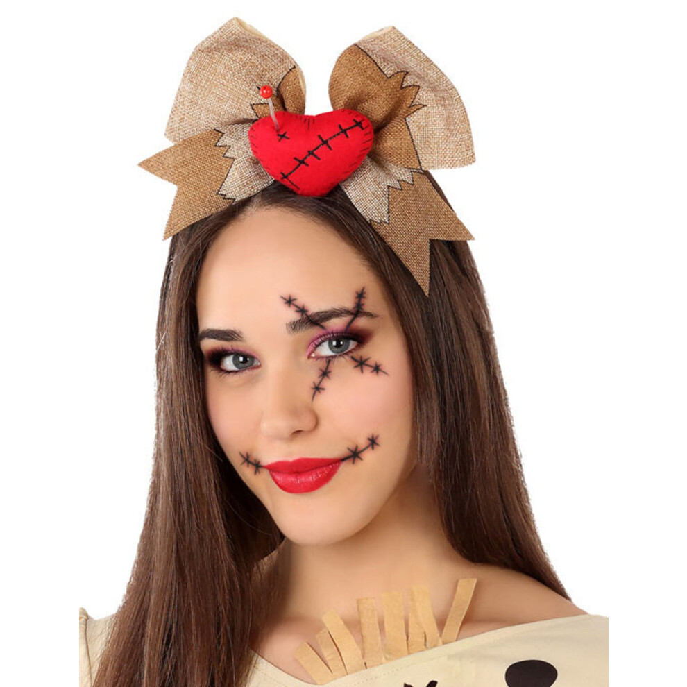Rubies Adult Voodoo Doll Headband Red