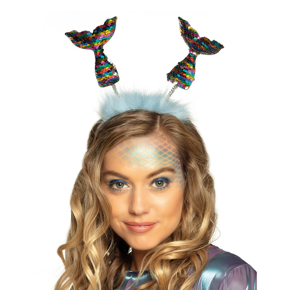 Rubies Adult Multicolored Mermaid Tail Headband