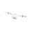 Rubies Holographic Mermaid Cardboard Garland 1.65m 2