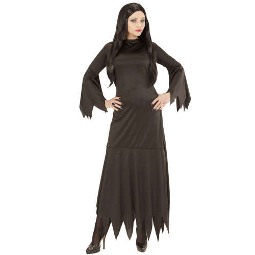 Rubies (S) Black gothic witch costume for women