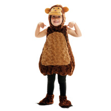 (6 years (110 - 122 cm)) Children's plush monkey costume