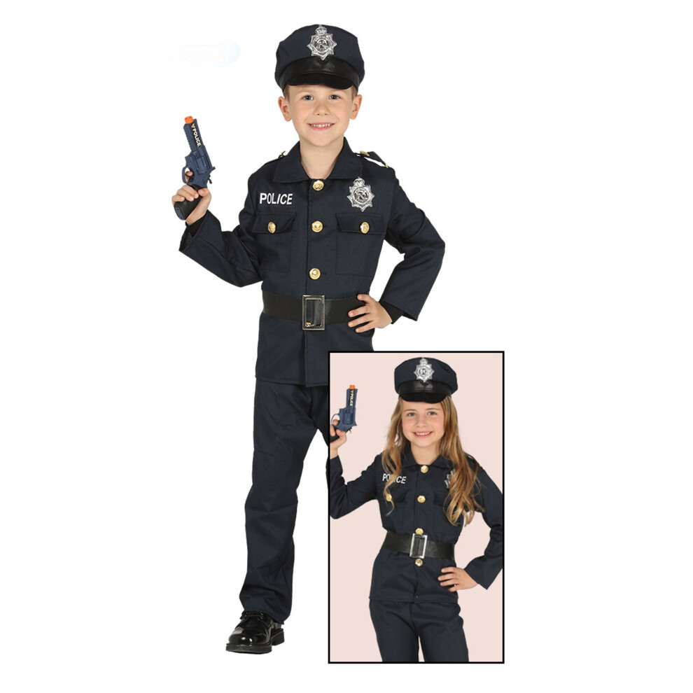 Rubies (3 To 4 Years (95-105 Cm)) Children's Police Officer Costume