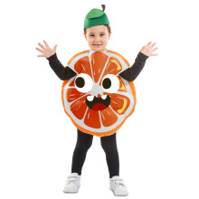 (3 - 6 years (98-116 cm)) Little orange child costume