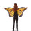 Rubies Orange butterfly wings 110 x 50 cm child 1