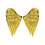 Rubies Children's golden angel wings 2