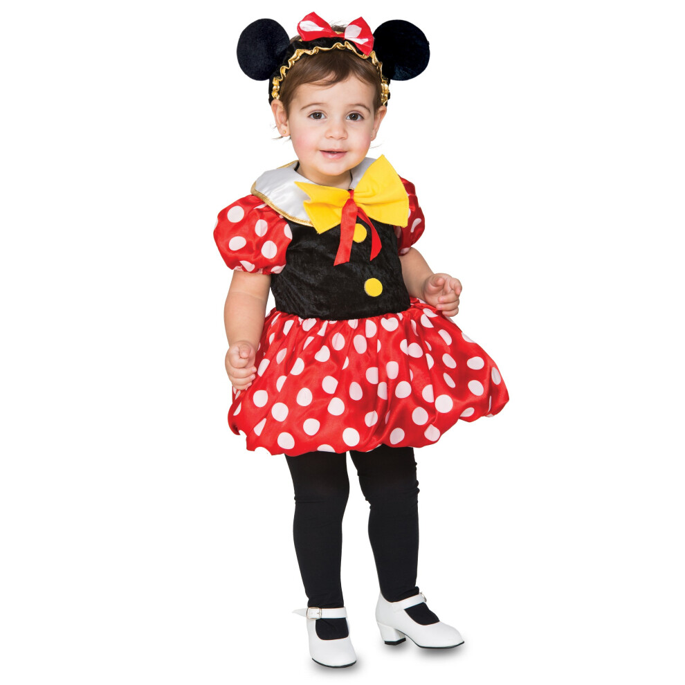Rubies (1 To 2 Years (80-91 Cm)) Cute Little Mouse Girl Dress Costume