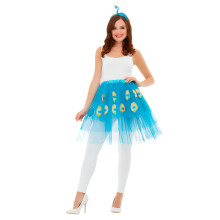 Adult blue peacock accessory kit