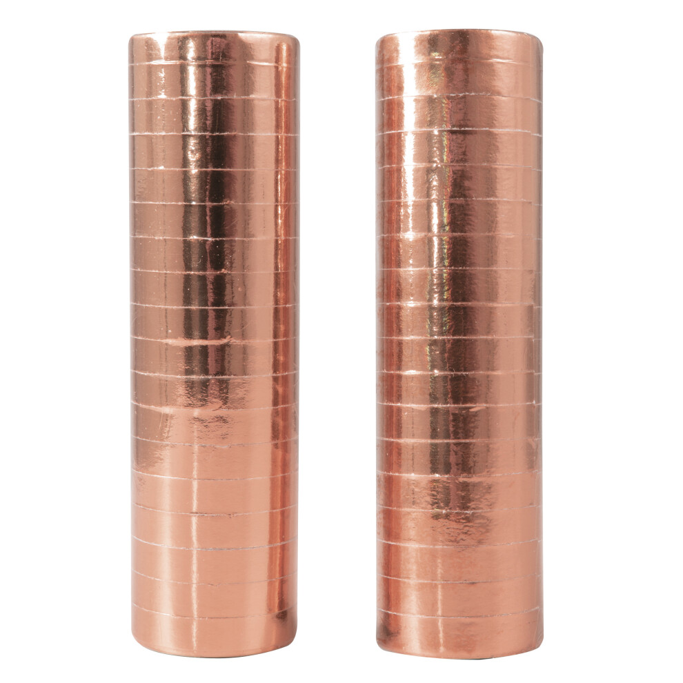 Rubies 2 Rolls Of Rose Streamers 4 M Gold