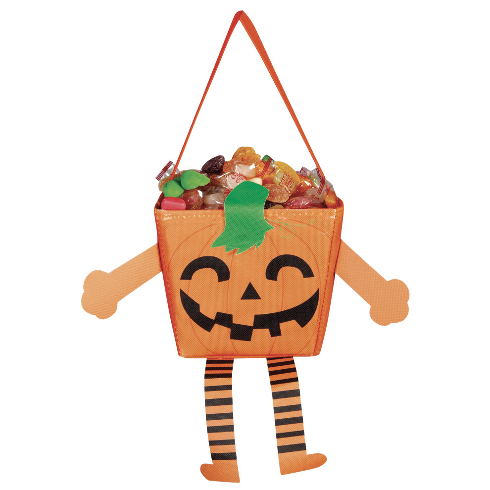 Rubies Small Pumpkin Bag With Arms And Legs 17 Cm