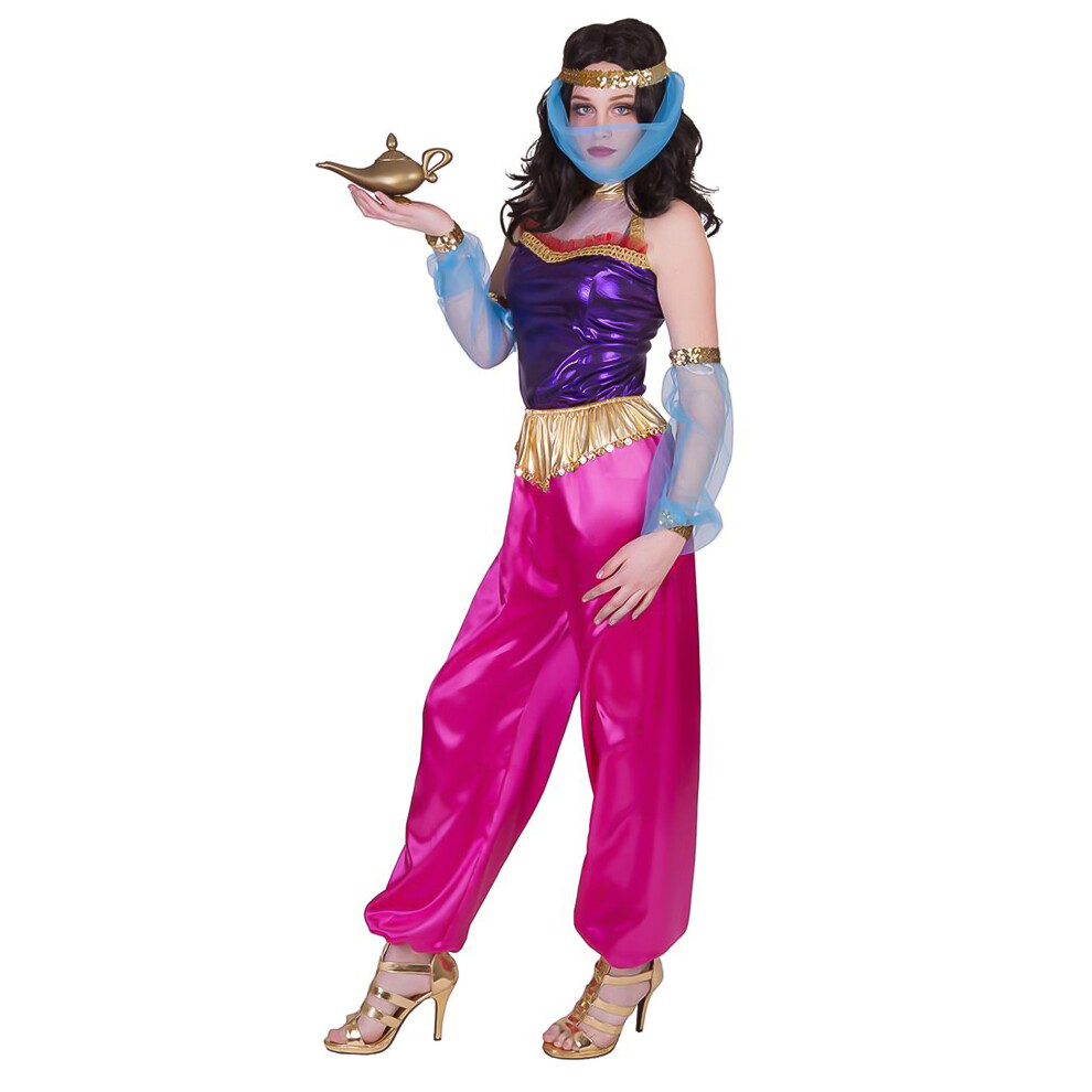 Rubies (S/M) Oriental Dancer Costume With Headdress For Women