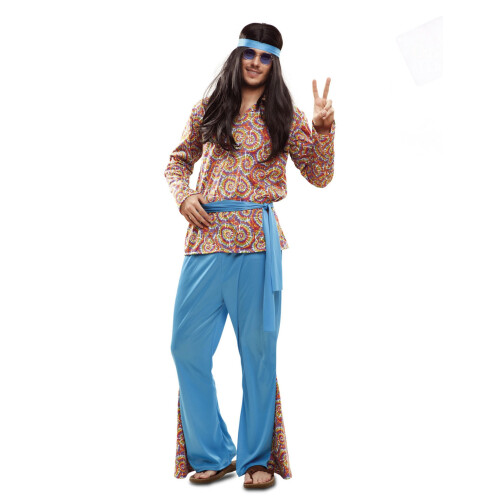 Rubies Psychedelisch hippie kostuum voor mannen