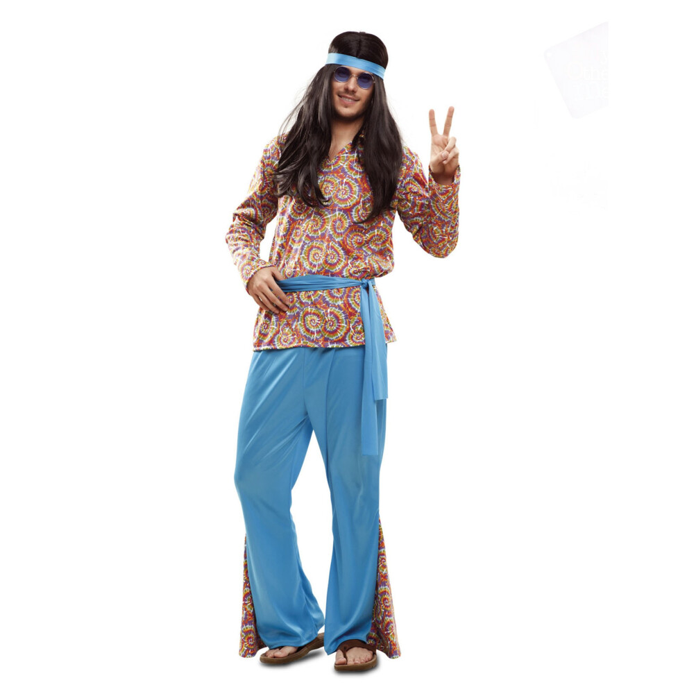 Rubies Men's Psychedelic Hippie Costume