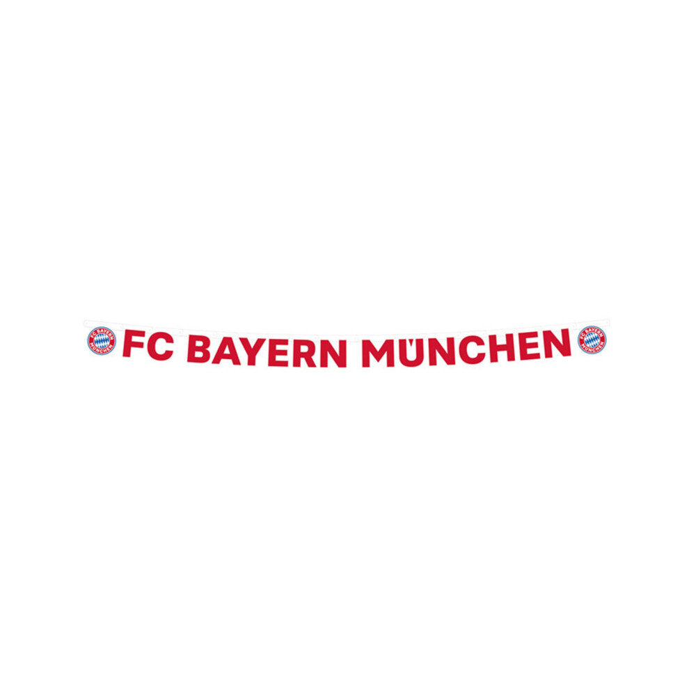 Rubies Fc Bayern Munich Cardboard Banner 180 X 11 Cm
