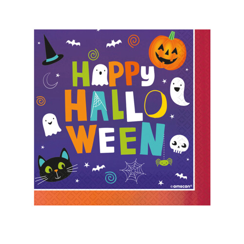 Rubies Halloween Venner servietter 33x33 cm 1 stk.