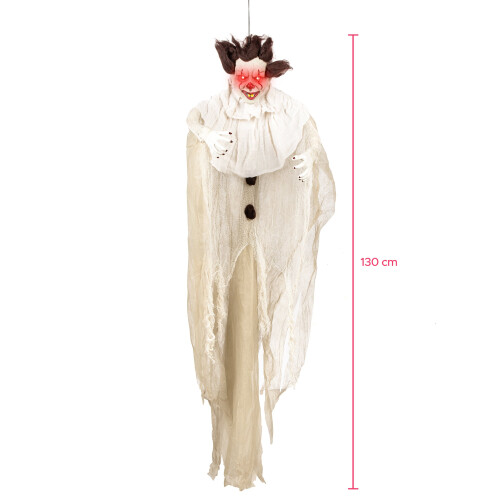 Rubies Hangdecoratie moordende clown 130 cm 2
