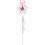 Rubies Silver fairy wand for girls 2