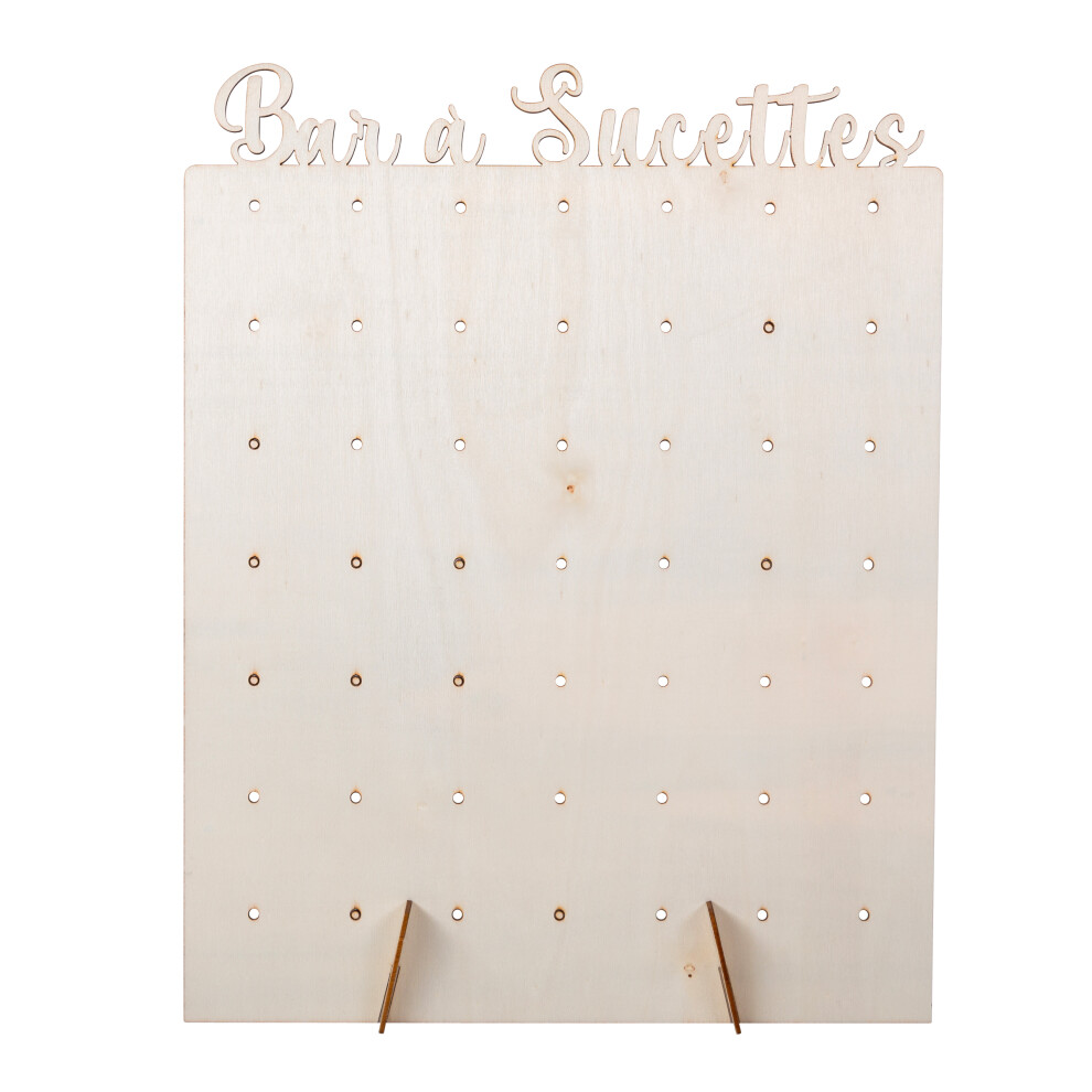 Rubies Wooden Lollipop Display 40 X 30 Cm