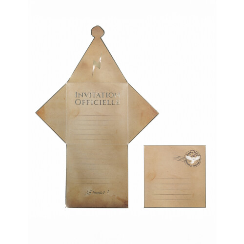Rubies 8 Invitations with envelopes, Sorcerer's Apprentice, 29 x 20 cm