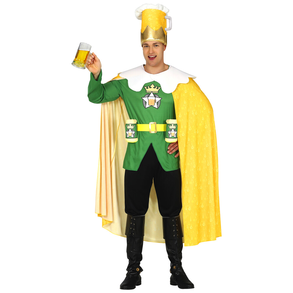 Rubies Unisex (Xl (54-56)) Adult Beer King Humorous Costume