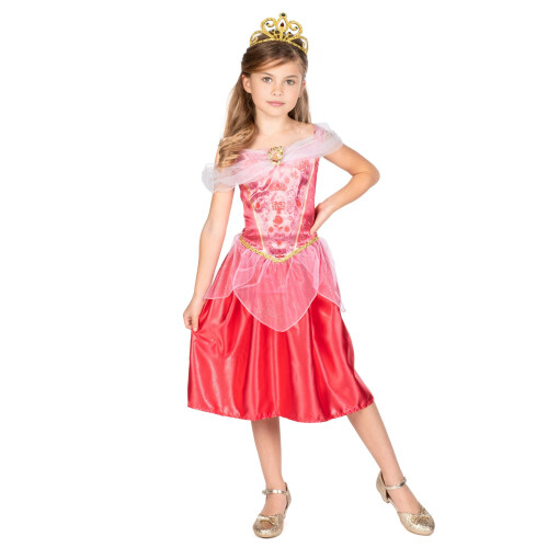 Rubies Klassinen Sleeping Beauty Aurora -asu tytöille 1