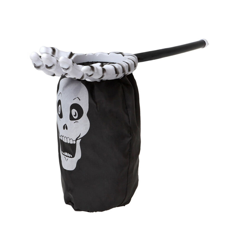 Rubies Skeleton Candy Bag 53 X 30 Cm Black