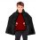 Rubies Children's black cape 60 cm 1