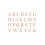 Rubies 48 Rose Gold Adhesive Letters 13.5 cm 1