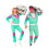 Rubies 80s tracksuit costume, large adult size 3