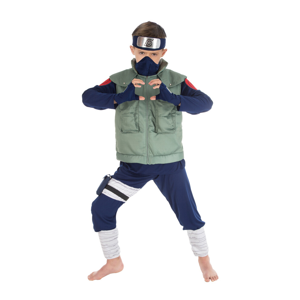 Rubies (7 To 8 Years (128 Cm)) Kakashi Naruto Costume For Children