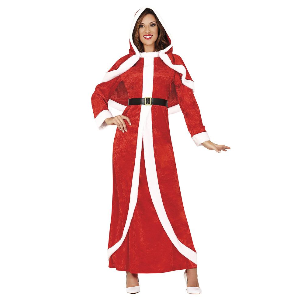 Rubies (M (38-40)) Mother Christmas Costume Long Dress For Women