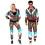 Rubies (XL) Plus size multicolor animal print tracksuit costume 1
