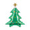 Rubies Giant Christmas tree foil balloon 78 x 94 cm 1