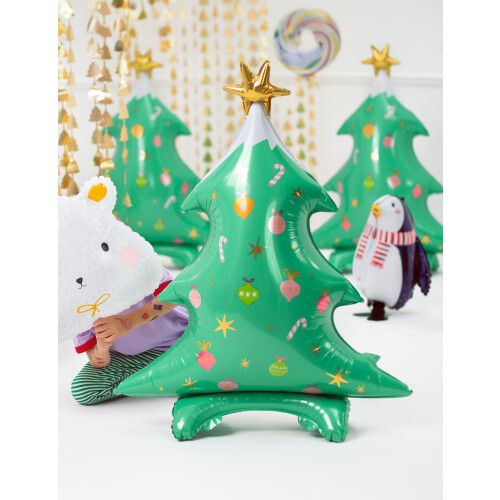 Rubies Giant Christmas tree foil balloon 78 x 94 cm 2
