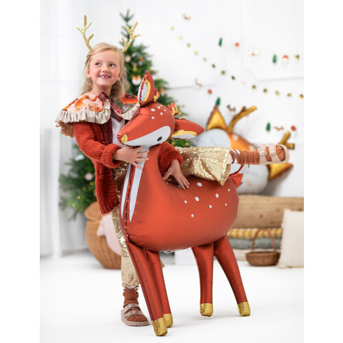 Rubies Giant aluminum balloon deer 80 x 105 cm 1