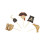 Rubies 10 double-sided pirate picks 9 cm 1