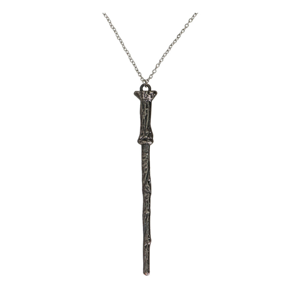 Rubies Wizard's Wand Necklace Silver
