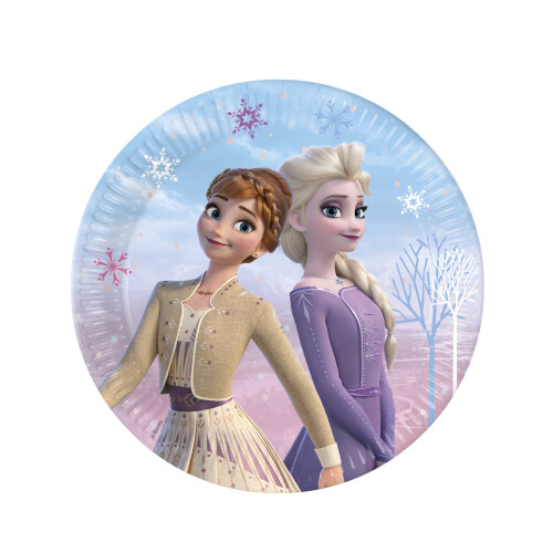 Rubies 8 Frozen paper plates 23 cm