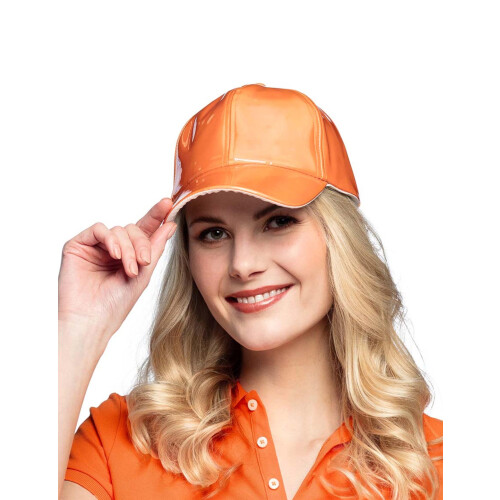 Rubies Adult orange holographic cap