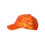 Rubies Adult orange holographic cap 3