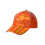 Rubies Adult orange holographic cap 2